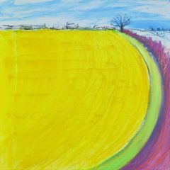 Jayne-Farleigh-Path-to-the-Oak-Tree-2024-Mixed-Media-40cm-x-40cm-375